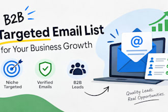 do b2b, niche targeted verified email list, bulk email list for email marketing