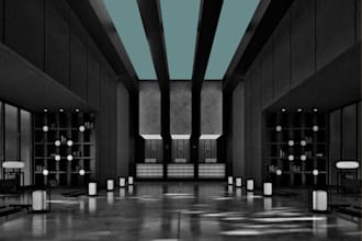 visualize and renders interior projects