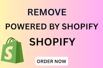 remove powered by shopify branding from the footer where applicable