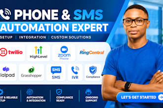 twilio highlevel zoom phone ivr ringcentral dialpad grasshopper sms compliance