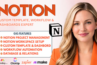 setup notion template, notion workspace, notion website notion dashboard, n8n