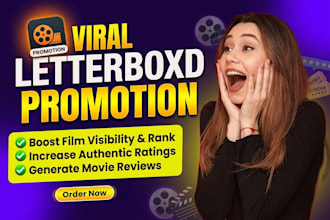 distribute your letterboxd movie virally, boost letterboxd visibility and rank