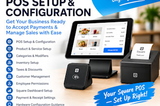 set up and configure your square pos system for your busines