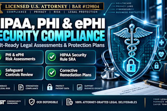 develop a phi security protection and remediation plan