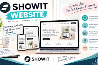 design or redesign a luxury showit website customization boutique business