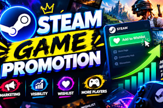 steam game promotion game marketing steam game wishlist steam game visibility