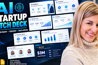 design an investor ready ai startup pitch deck for seed funding rounds investors