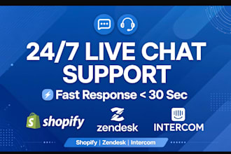 be your 24 7 live chat support agent customer support and virtual assistance
