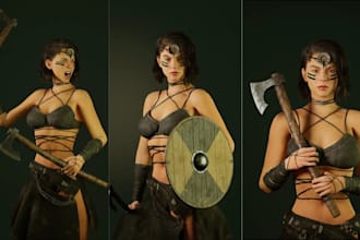 create 3d realistic character modeling 3d character design metahuman character