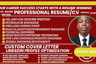 write ats construction, engineering, architecture, project manager, resume