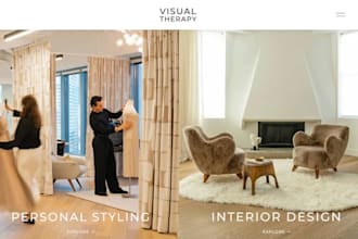 build luxury wix website, redesign luxury wix website, wix website design, wix