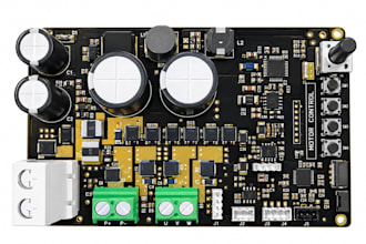 design industrial robotics and cobot controller pcb layout with firmware