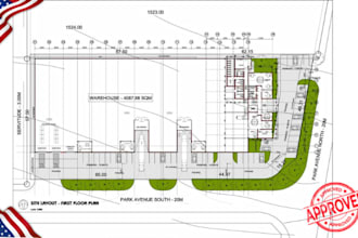 design a self storage facility site plan and unit layout