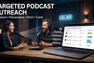 build a targeted podcast guest outreach campaign