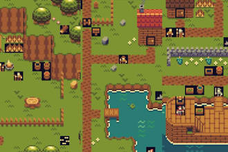do pixel art tileset 2d top down tileset rpg maker ttilemap pixel art background