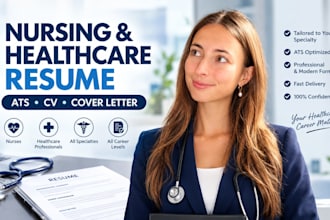 write healthcare resume medical, nursing, pharma, biotech, surgeon roles