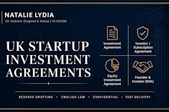 draft a precise startup equity investment agreement