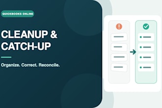 clean up and catch up your quickbooks online bookkeeping