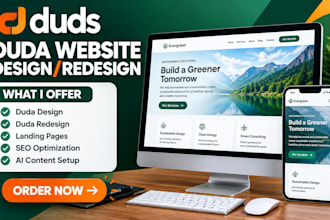 design duda website redesign duda website design duda ai on and off page SEO