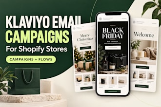 design klaviyo bfcm christmas halloween newsletter to boost shopify sales