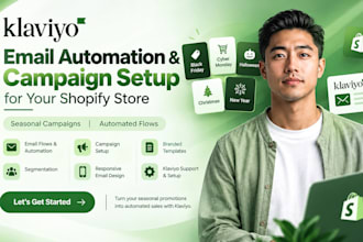 design klaviyo bfcm christmas halloween newsletter to boost shopify sales