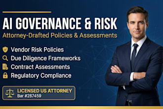 draft a comprehensive ai supplier and third party risk policy