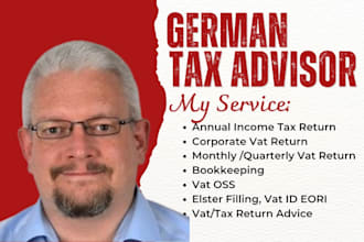 be your german tax advisor, german bookkeeping, income tax, vat return