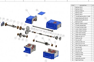 help reverse engineer, mechanical fea simulation, 2d injection molding 3d model