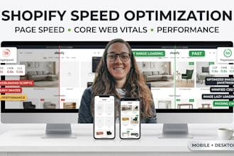 do shopify speed optimization, shopify website speed, shopify pagespeed score up