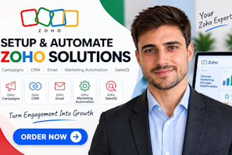 setup zoho campaign zoho crm zoho email zoho marketing automation zoho saleslq