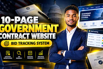 design federal government contract website to bid on sam gov contracts