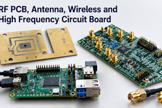 design rf pcb antenna wireless and high frequency circuit board