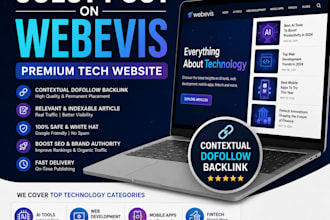 publish sponsored guest posts on a tech niche website