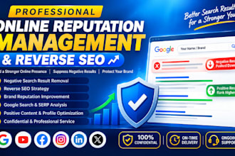 do online reputation management suppress negative result and reverse seo