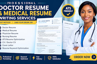 write professional doctor resume medical resume nursing resume ats resume