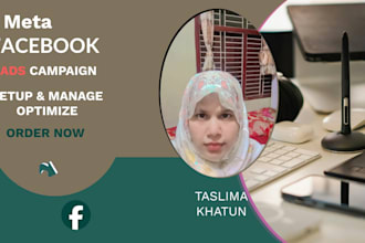 setup and manage meta ads, fb ads campaign, facebook  marketing