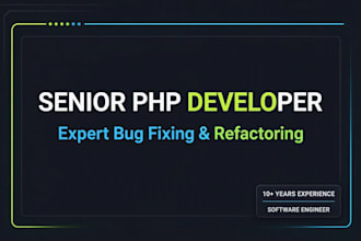 fix your legacy PHP app or custom framework as an expert developer