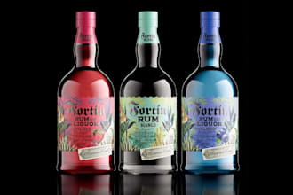 do gin label design, whisky, vodka, wine, beer, rum, tequila liquor label design