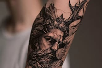 design professional creative tattoo design