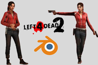 port or rig custom character models for left 4 dead 2 l4d2