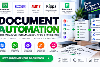 build pandadoc rossum abbyy kippa and formstack automation