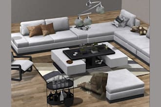 create custom second life mesh furniture and home decor