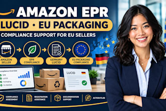 handle amazon epr, germany lucid and eu packaging compliance for sellers