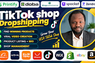setup usa tiktok shop facebook instagram shop etsy fix tik tok shop shopify ads
