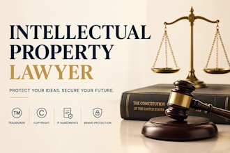 be your IP lawyer for trademark, copyright, patent and intellectual property
