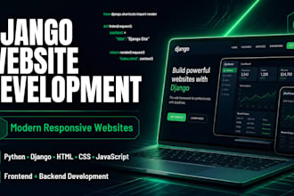build a responsive django website