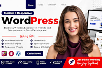 create responsive wordpress website design build wordpress blog website redesign