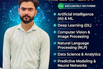 be your expert machine learning and computer vision developer