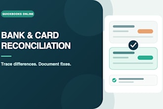 investigate a quickbooks bank or credit card reconciliation discrepancy