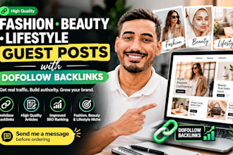 publish fashion beauty lifestyle guest posts with dofollow backlinks